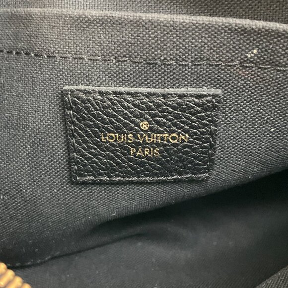 Louis Vuitton Black Monogram Canvas Pallas Chain Clutch with Straps - Picture 8 of 9